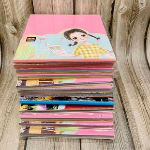 Paper folding square paper folding music student children fun paper folding carton packaging 3 yuan store school store fragrance paper folding