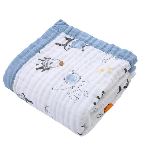 Factory wholesale children's baby blanket newborn baby gauze blanket spring and summer gauze cotton baby blanket towel single 