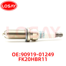 90919-01249三爪双铱金汽车火花塞FK20HBR11适用于丰田雷克萨斯