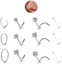 U 31433 Stains Steel L- Nose Stud ����ֱǶ� ŷ���羳