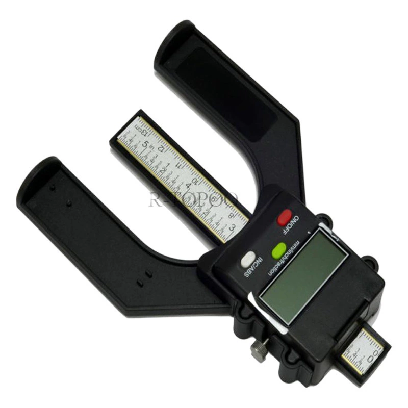 Etopoo 0-80 мм 0,01 мм Цифровой глубиномер деревообрабатывающий глубиномер деревообрабатывающая линейка цифровой штангенциркуль