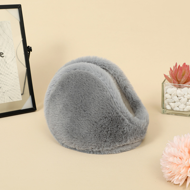 新しい冬用メンズ・レディース保温イヤーマフ、厚手のファー付き防風・防寒イヤーマフ、在庫あり