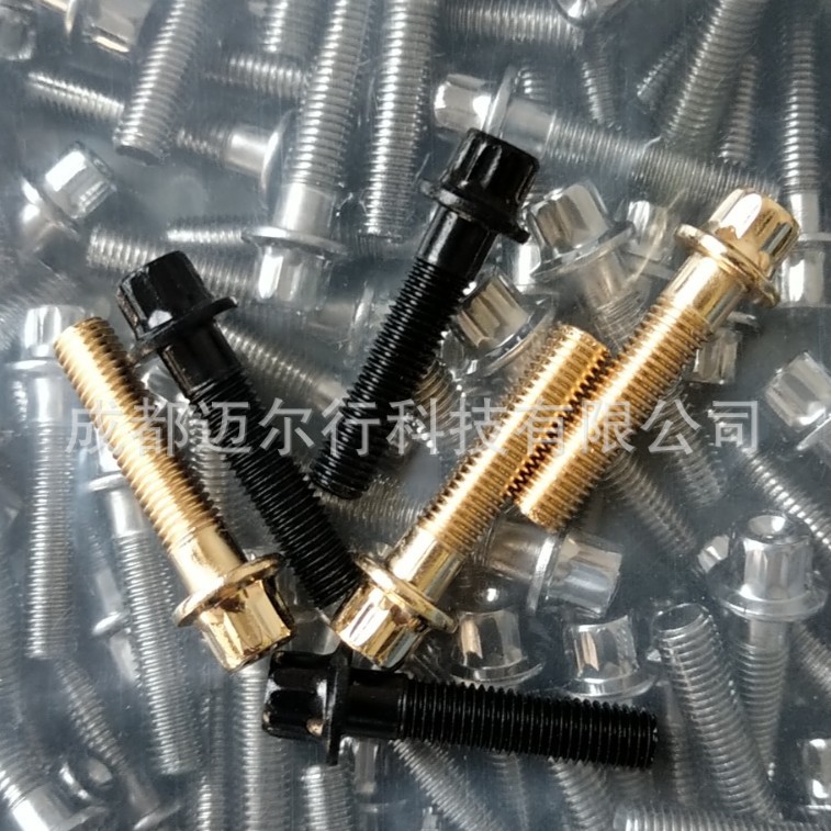 摩托车配件 螺栓法兰螺丝法兰带齿螺栓法兰螺母 螺钉