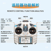 MC7�b����mini 8ͨ��2.4g��ģ���ՙC�����Է��̶���܇����ݙC 6C