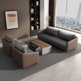 Модный офисный диван для бизнеса, современный и простой прием, комбинация журнального столика для офисных переговоров, обеденный перерыв Xipi