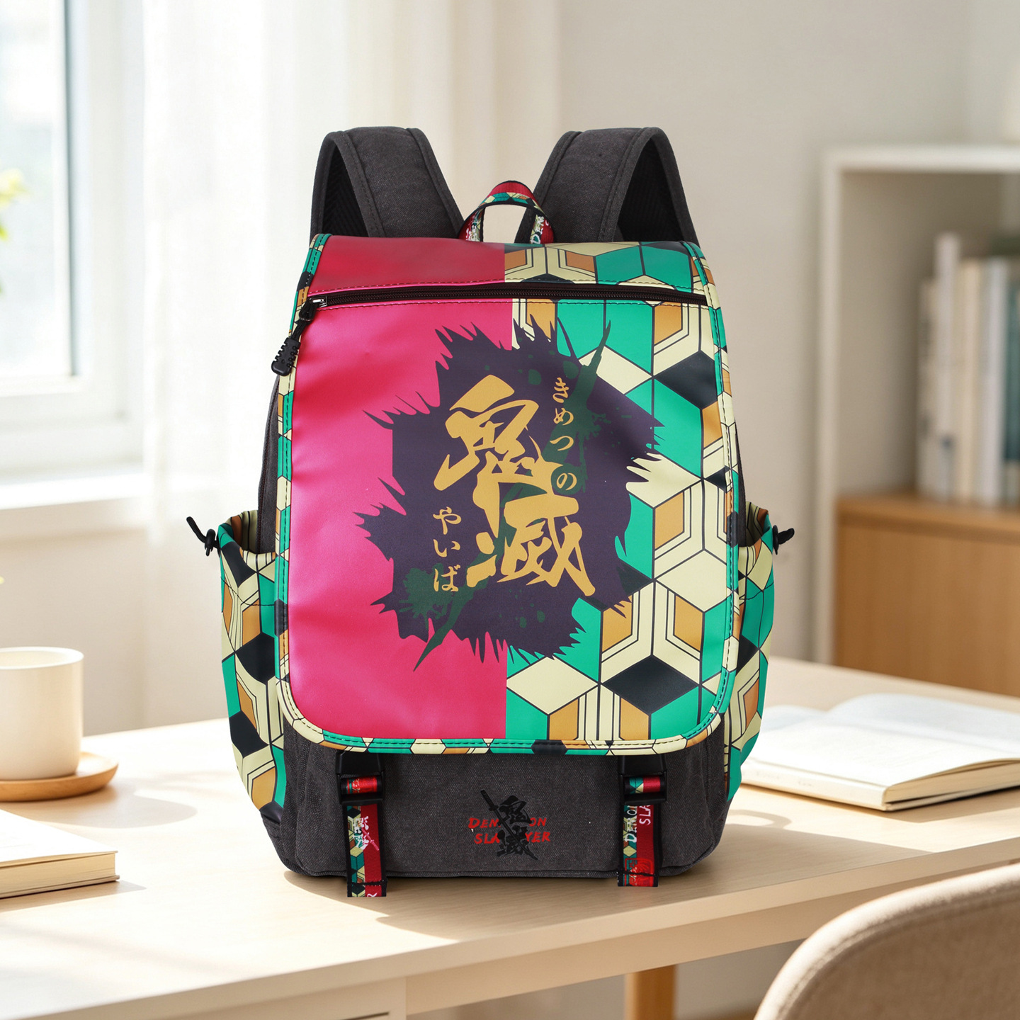 Mochila Escolar para Estudiantes de Lona Resistente al Desgaste para Escuela