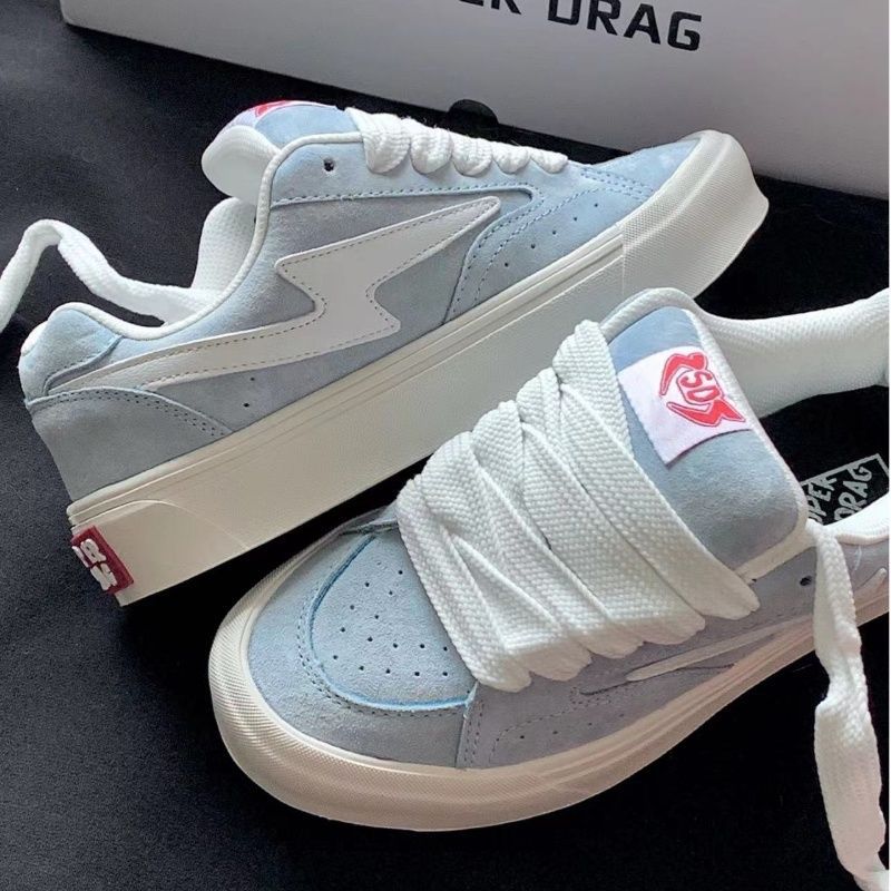 2025 nuevo estilo americano rosa retro zapatos de skate de nicho callejero zapatos casuales bajos zapatos de mujer