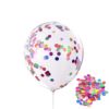 Colorful balloon, nail sequins, decorations from foam, wholesale, 12inch