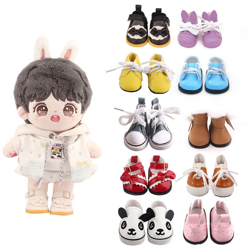 20cm Cotton Doll Shoes Versatile Small Shoes Children's Pretend Play Dress-Up Toy 5cm Bowknot Leather Shoes 20cm Cotton Doll Shoes Versatile Small Shoes Children's Pretend Play Dress-Up Toy 5cm Bowknot Leather Shoes