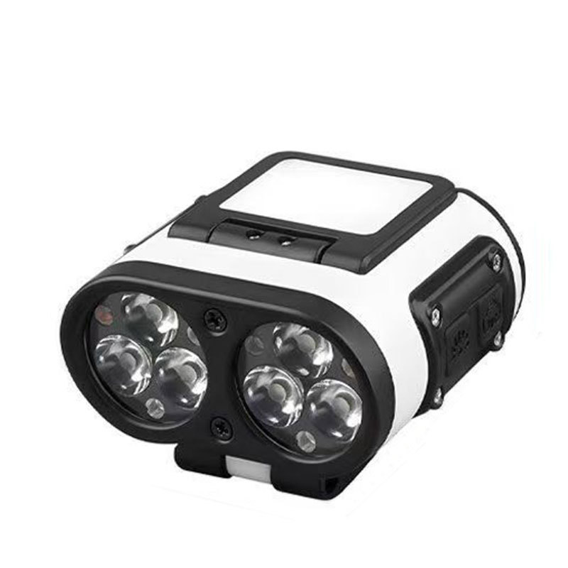 Luz transfronteriza de luz fuerte inducción ajustable de cinco velocidades lámpara de clip de sombrero desmontable luz de alta potencia luz de luz remota al aire libre