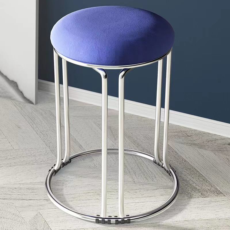 사파이어 블루 벨벳 - 대담하고 두꺼워진 [6개 다리] 실버