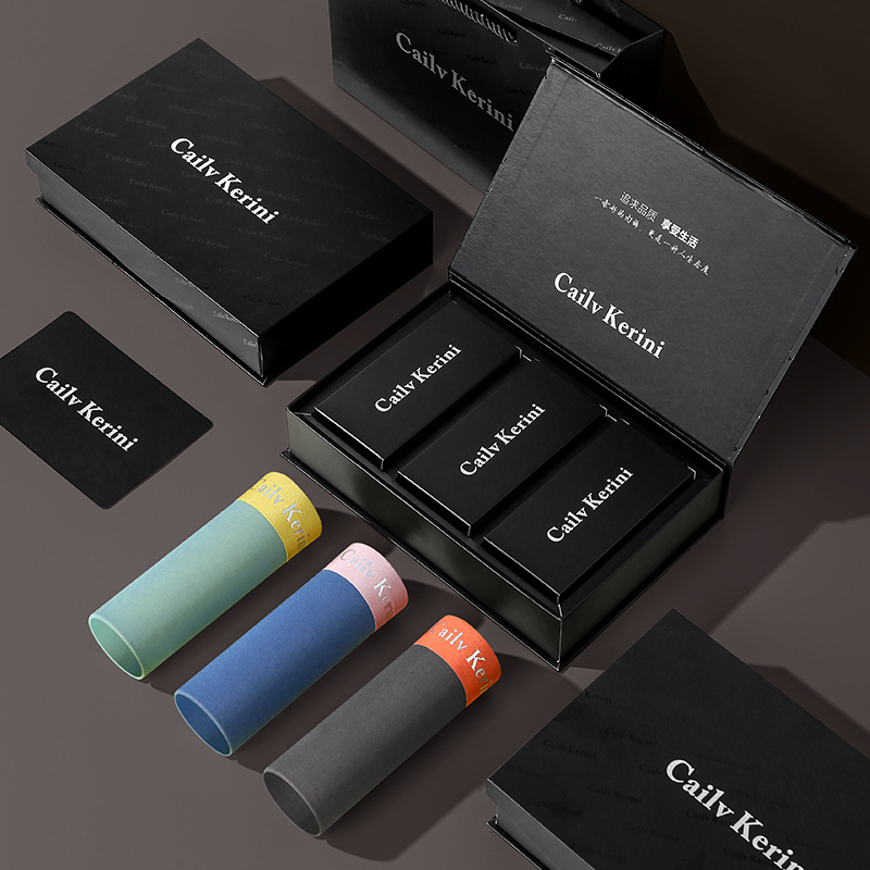 Summer Modal Seamless Men's Underwear Double-Sided Contrast Color 100 Count Wholesale Boxer Briefs High-Endохck