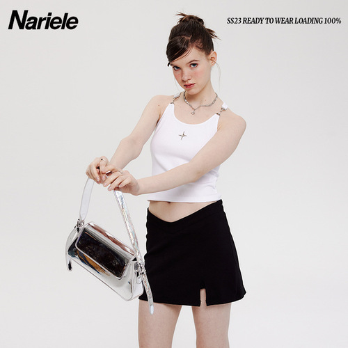 HeyHenry  spring and summer new ins street versatile short tops for women to wear with sweet and cool girls outside vests