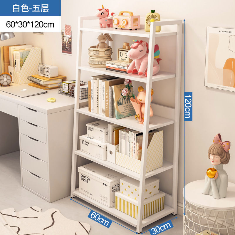 INS estilo estantería piso dormitorio casa simple moderna Pantalla de almacenamiento de hierro sala de estar estante trapezoidal