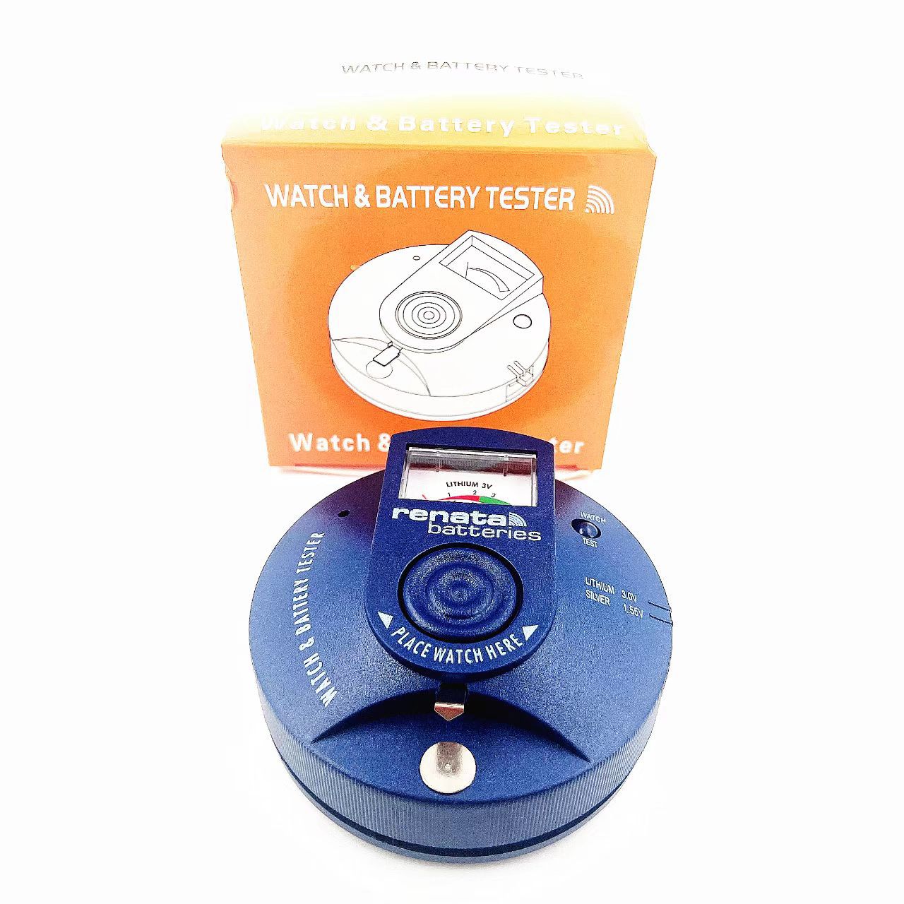 厂家直销 石英机芯、电池测试仪 修表工具检测电池好坏 电量电压