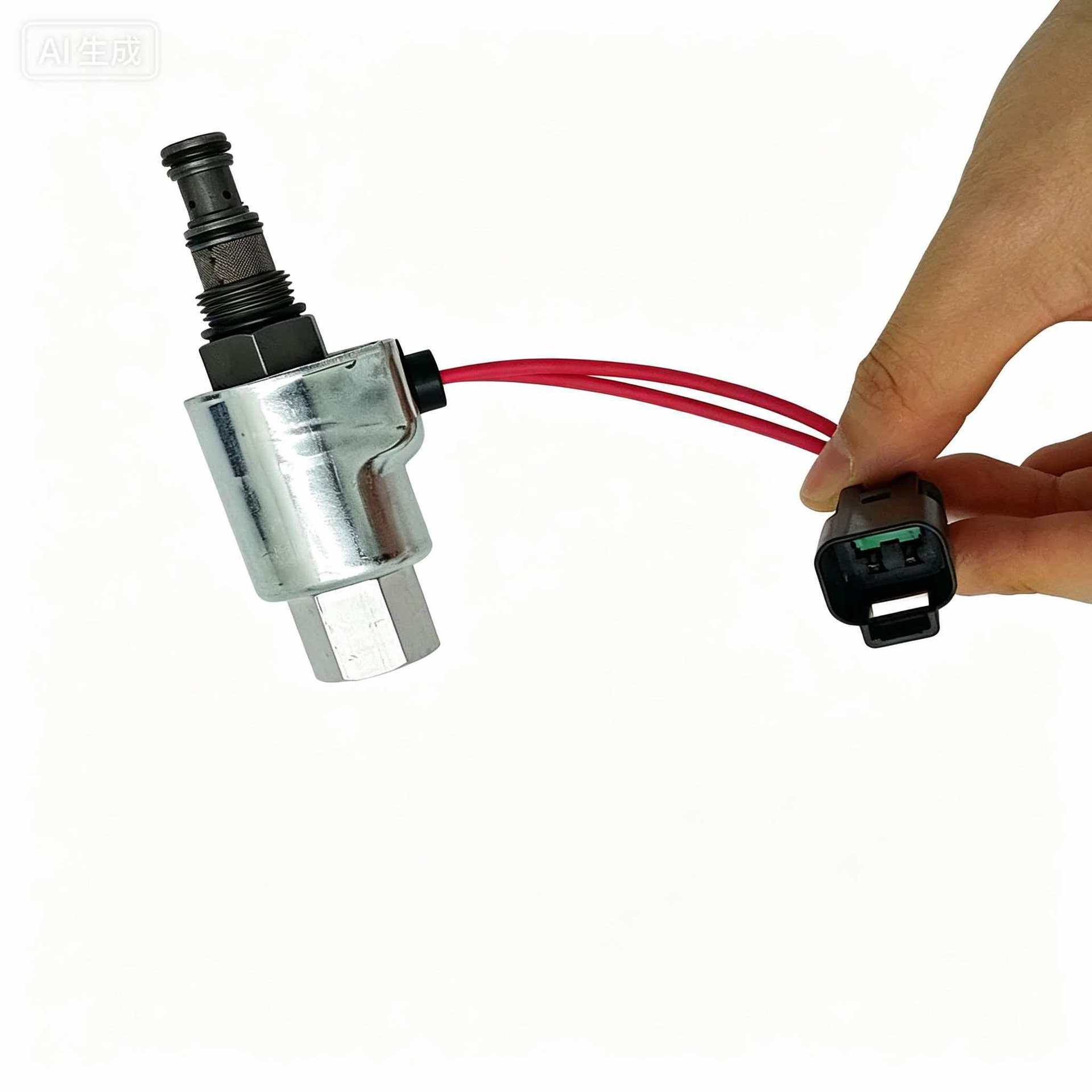 6690991 Excavator Loader Crane Solenoid Valve General Solenoid Valve Parts for Engineering Machinery 12V/24V