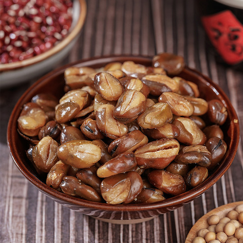 Shanmei Yuan Orchid Pea in Small Bag, Crispy Nuts, Roasted Snacks, Leisure Snacks, Food, Spicy Flavor