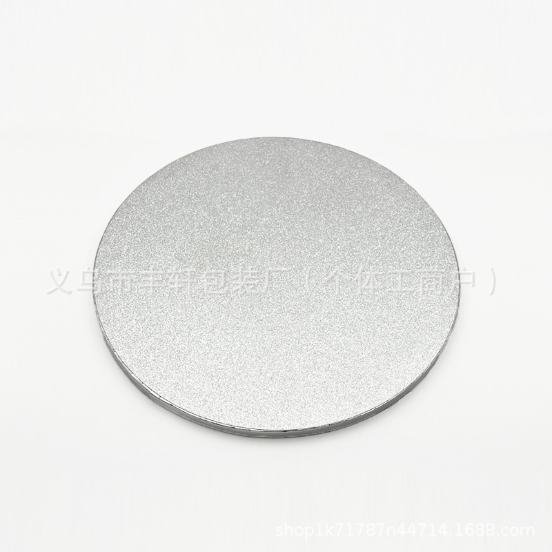 Comercio exterior productos de panadería de 10 pulgadas base de pastel de color cebolla dorado esmerilado textura de papel corrugado proveedor de base de pastel al por mayor