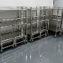 加厚制药无菌304推车