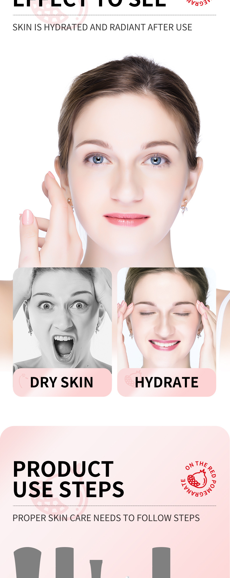 originale All British liquido SADOER melograno fresco e bella essenza per la pelle che idrata e restringe i pori_voghion.com