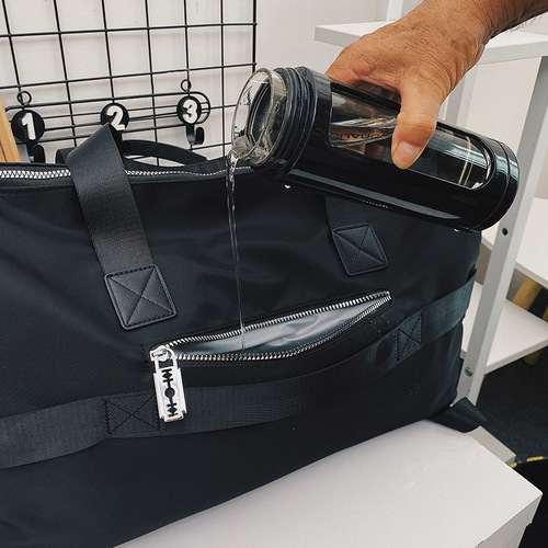 Travel bag, short-distance business trip, large-capacity crossbody bag, fashionable sports fitness bag, dry and wet separation storage bag, boarding bag
