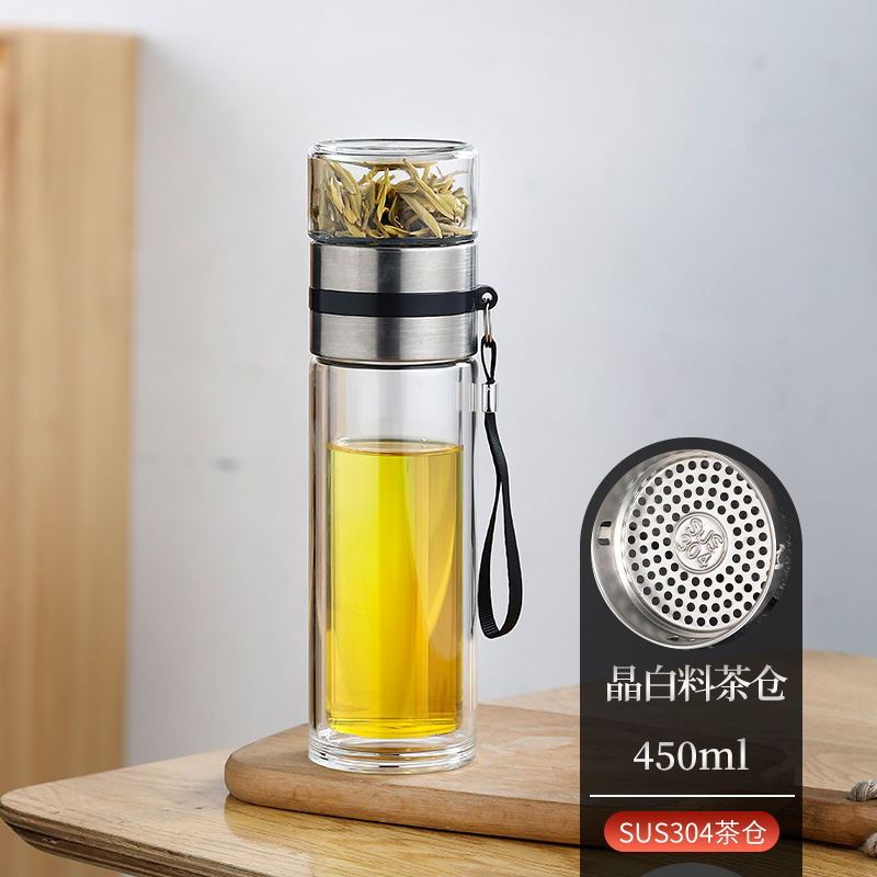 お茶分離カップ耐高温泡カップ卸売りカップ二重グラス携帯印字可能ギフトカップコップコップコップ|undefined