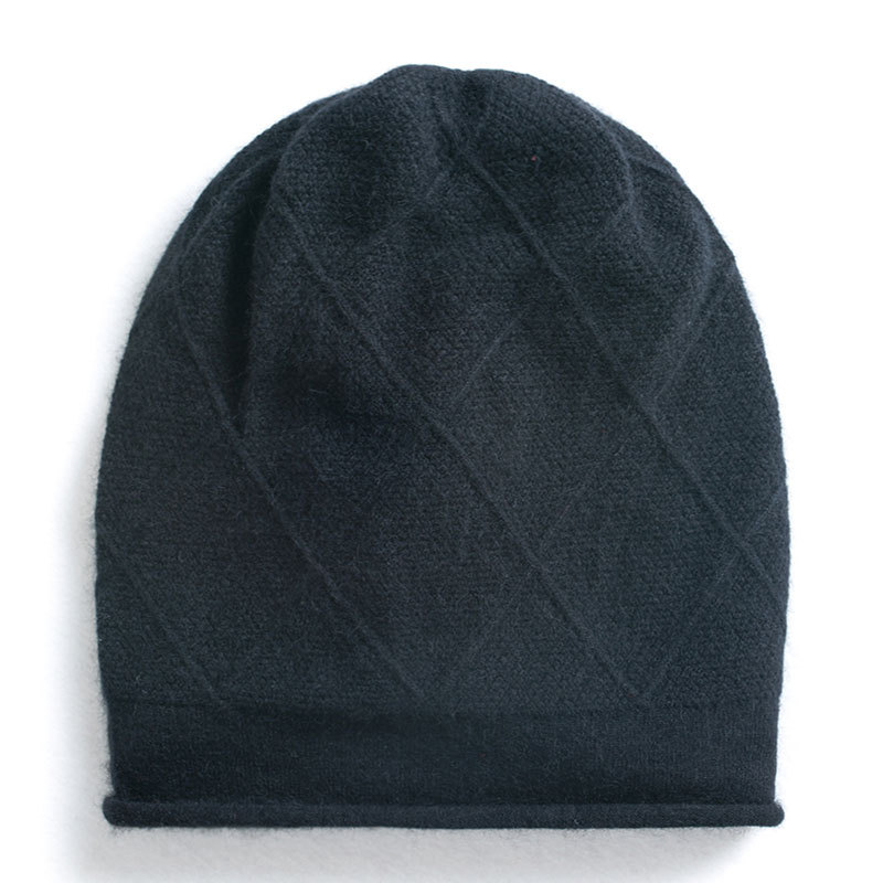 Cappello da donna in maglia di lana multifunzionale alla moda autunno/inverno 2025 con paraorecchie, berretto casual e ampio._voghion.com