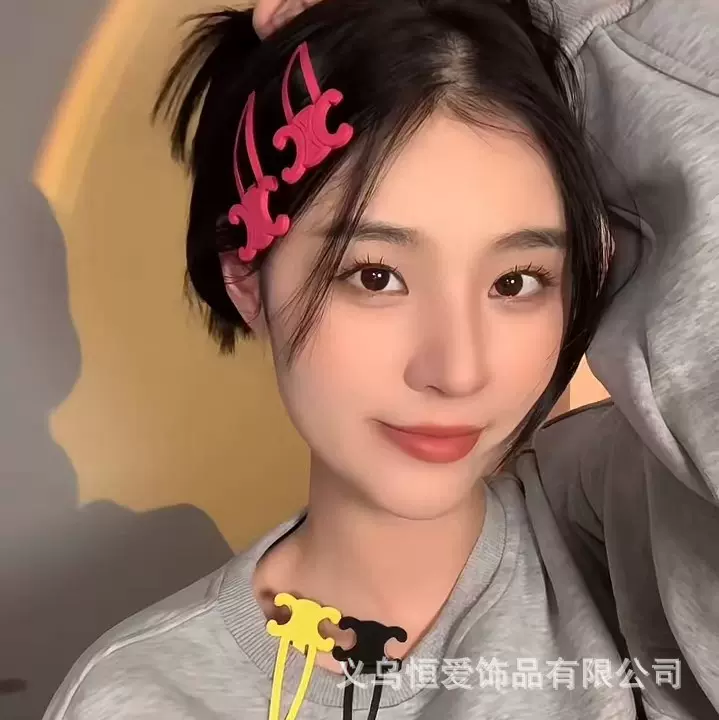 法式BB夹新款韩版韩式发饰可爱少女刘海夹凯旋门侧边夹简约碎发夹