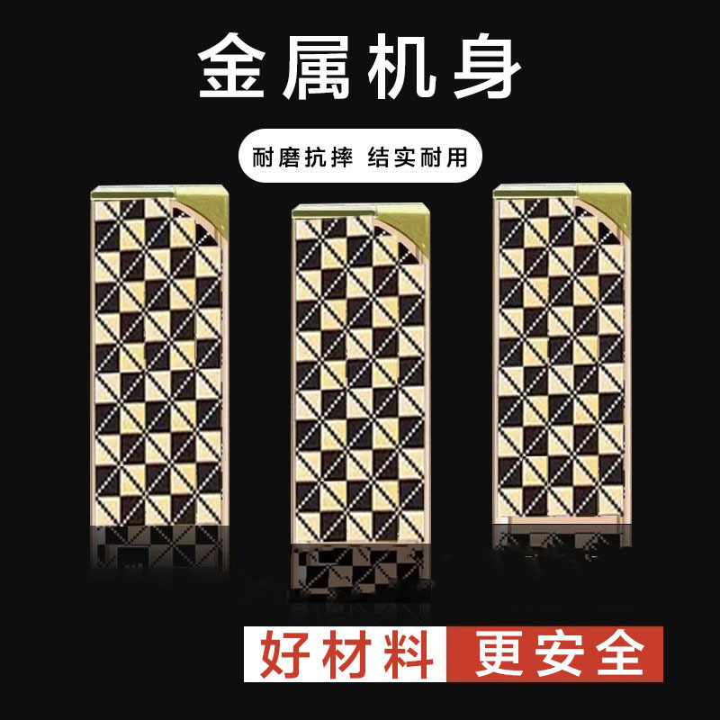 A30 메탈 체크 무늬