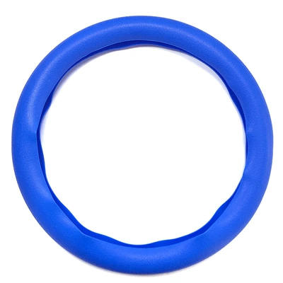 Steering wheel cover — Wheel Cover - silicone-dark-blue-steering-wheel-1-38cm