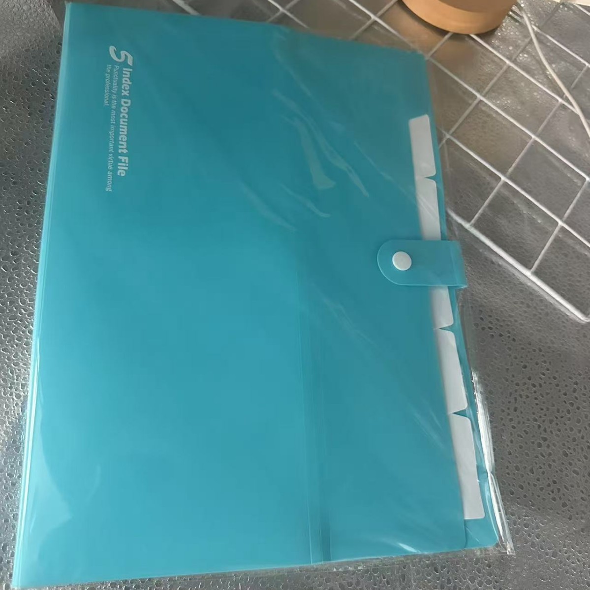 Bolsa de órgano de plástico A4 bolsa de órgano de múltiples capas Carpeta de inserción de negocios bolsa de archivo de múltiples funciones bolsa de archivo PP en stock