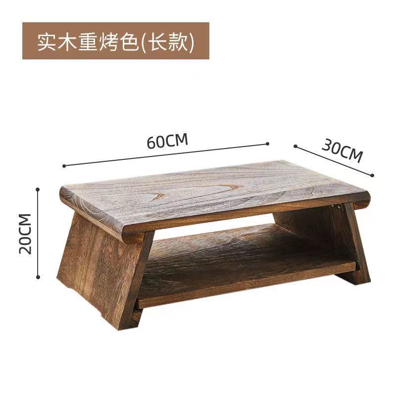 木の畳の窓の小さいテーブルの茶台の日本式のオンドルのいくつかのベランダのテーブルのお茶のいくつかの家庭用の小さいお茶のテーブルの折り畳みのテーブル|undefined