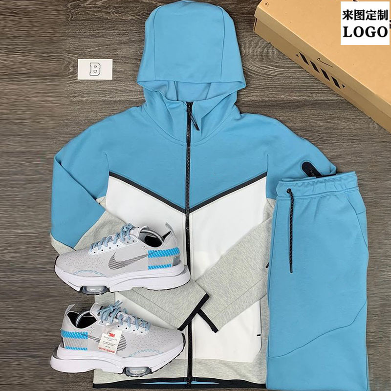 Trajes de hombre de moda 2026, superventas transfronterizas entre Europa y América, ropa deportiva de primavera y otoño, chaquetas casuales, sudaderas, conjuntos de dos piezas premium