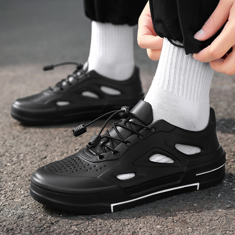 2024 verano hoyo zapatos para hombres respirables sandalias EVA hueco ligero zapatos de conducción zapatos de playa al aire libre