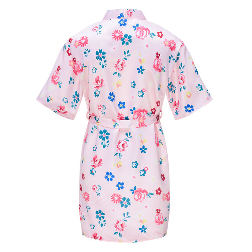 Summer and Autumn New Homecoming Clothes for Boys and Girls, Baby Bathrobes, Children Peacock Kimono Pajamas, Summer Thin Open Chest Robe
