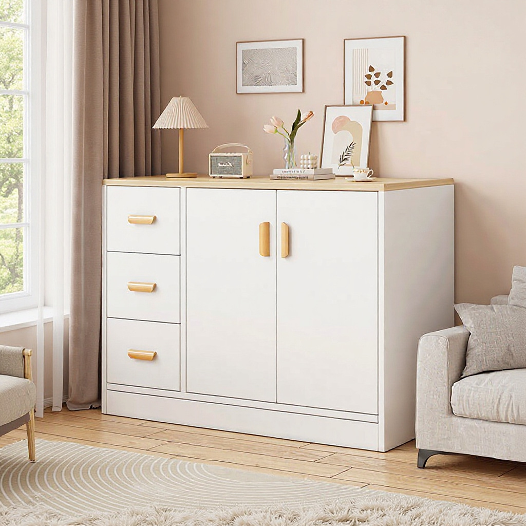 Moderno hogar dormitorio gabinete de almacenamiento de noche sala de estar almacenamiento gabinete aparador cajón pequeño Gabinete vertical