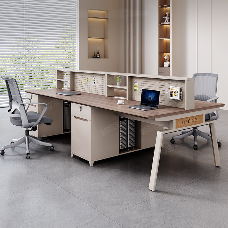 Office Desk Staff Station Modern Minimalist Computer Room Desk Creative Pegboard Workstation Staff Desk and Chair Set Office Desk Staff Station Modern Minimalist Computer Room Desk Creative Pegboard Workstation Staff Desk and Chair Set