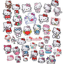 雅绣可爱猫咪补丁贴儿童服装包包DIY配饰电脑刺绣装饰布贴随意配