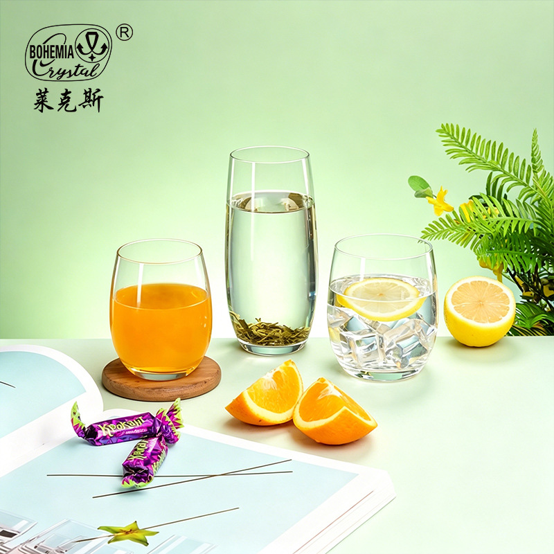 Lexus importación de cristal sin plomo para el hogar simple taza de agua transparente taza de bebida de gran capacidad taza de agua