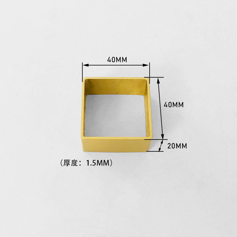 Nuevo asiento de rodilla de aleación de zinc cuadrado asiento de sofá moderno simple clásico chino madera roja sólida image 6