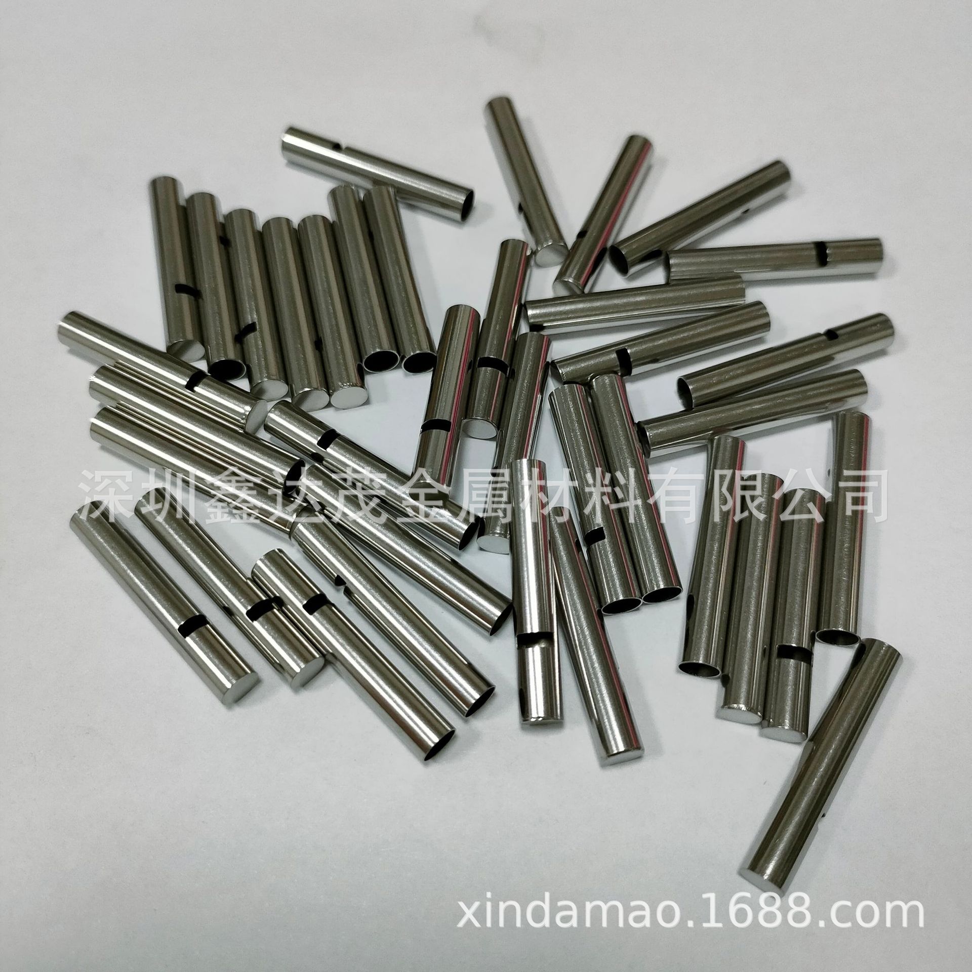 304不锈钢管5*0.2*30激光切割打孔 开槽 封平口 圆口