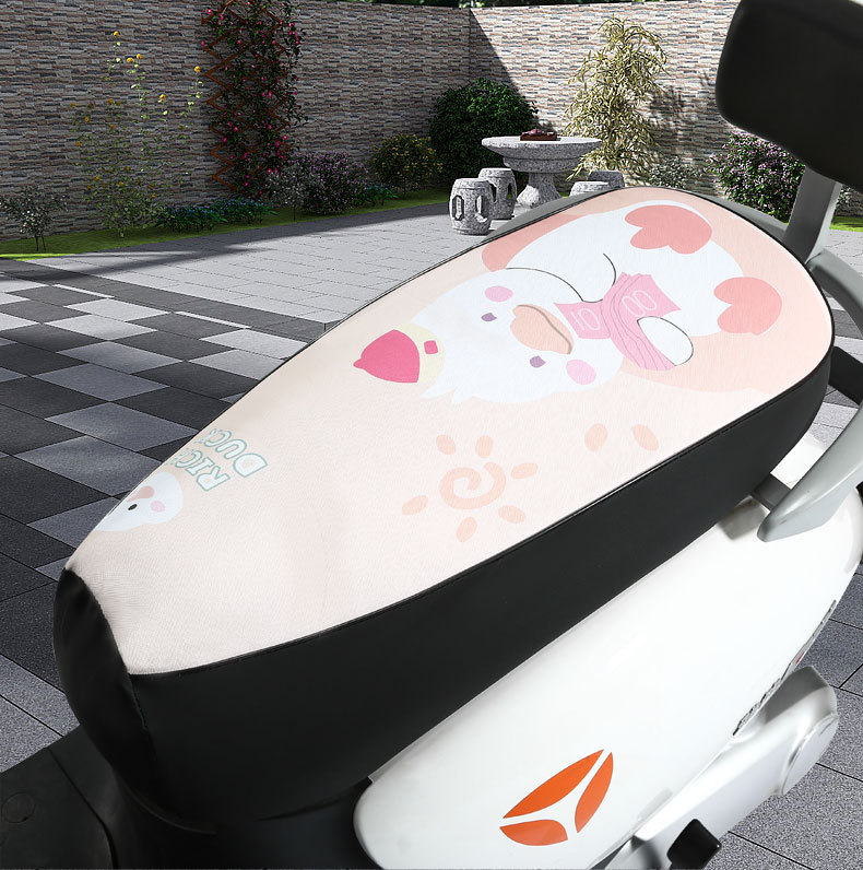 Electric car seat cover Yadi Emma pedal battery car seat cover waterproof sunscreen thickened wear-resistant all-inclusive leather