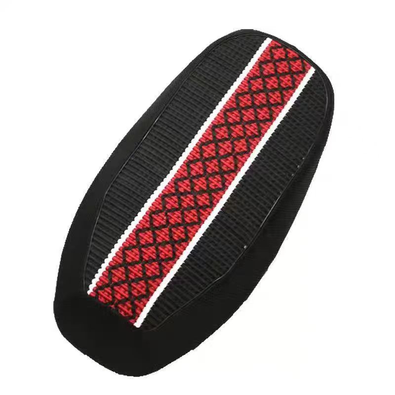 cubierta de asiento solar para automóvil eléctrico cubierta de asiento de motocicleta cubierta de asiento de hielo aislante de calor y ventilación cubierta de asiento de hielo aislante de verano