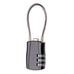 Cross-border Amazon best-selling soft steel cable wire rope car basket electric bicycle helmet padlock lock