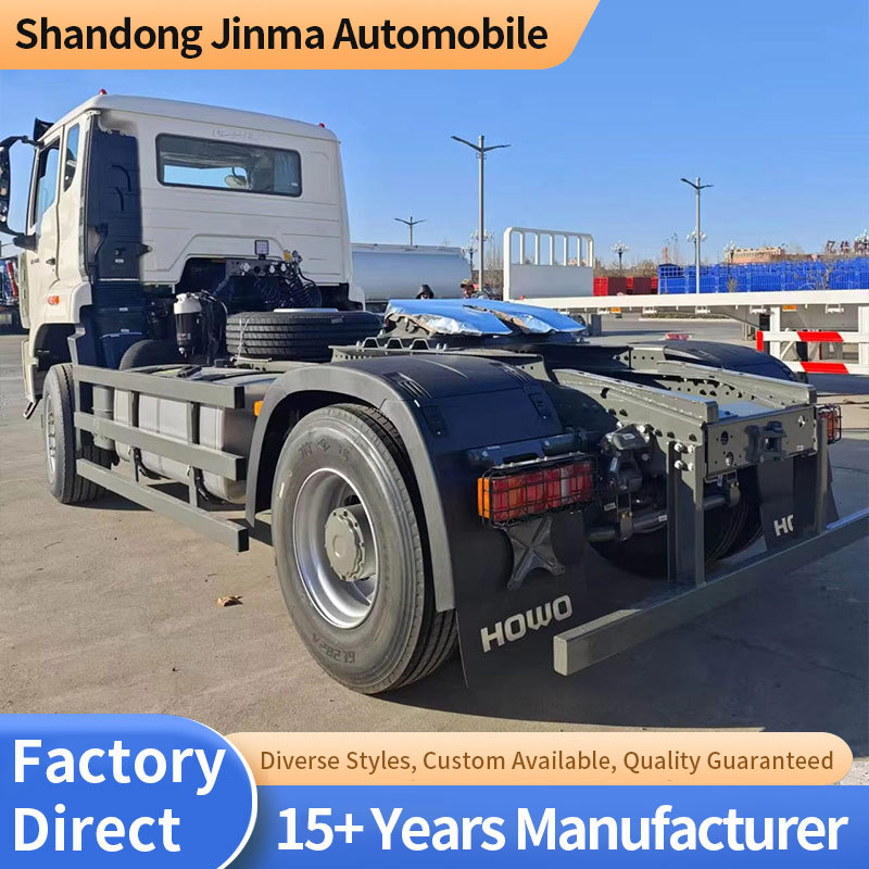 The Source Manufacturer Re-Manufactures and Exports for Sale to Africa the Sinotruk Howo 4X2 Howo Tractor Truck, Trailer Truck, and Cargo Truck