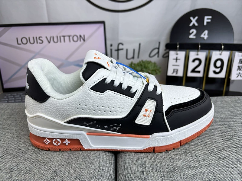 Foreign Trade Putian High Version Luxury Casual Shoes Stars Same Style European Station High-end Genuine Leather Rhinestone Trendy Shoes for Men