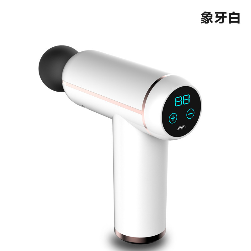 跨境脉冲筋膜枪肌肉深度冲击脉络迷你电动按摩亚马逊按摩器颈摩枪|undefined