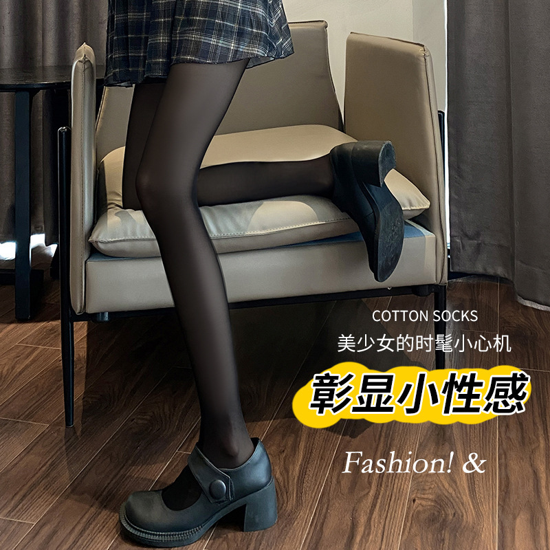 マスクのストッキングの女性の延長防止フックの薄いタイプの美しい肌の背の高い肉色の大きいパンストの春と秋の裸の感光足|undefined