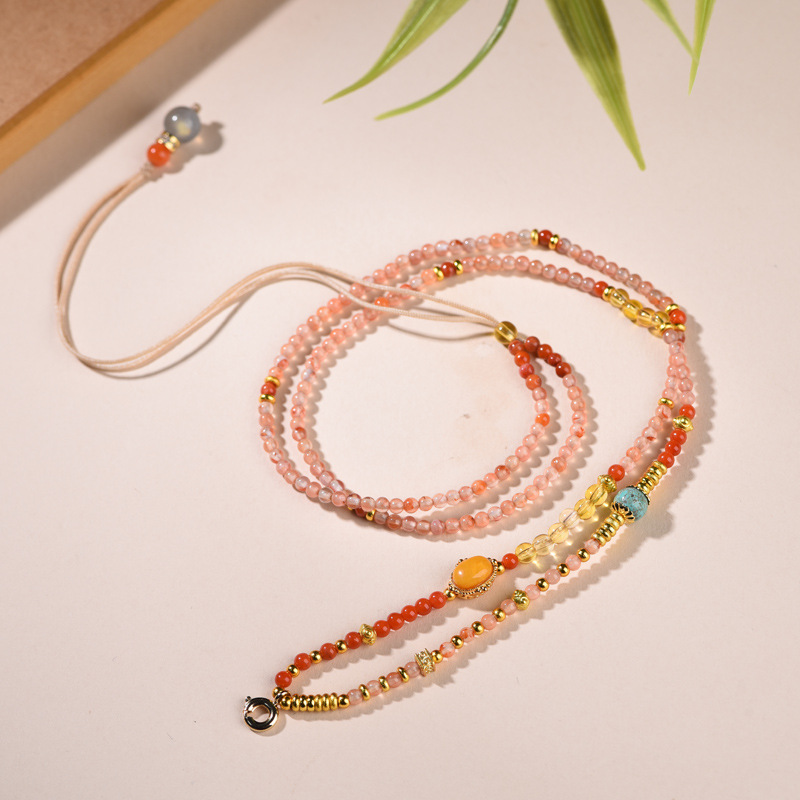 Natural Crystal And Gemstone Charm Pendant For Luck And Energy_voghion.com