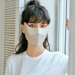 口罩防风防寒护眼角防晒防紫外线遮阳真丝冬季保暖透气女高颜值